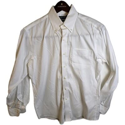 Lauren Ralph Lauren Men's XL White Slim Fit 17.5 34/35 Button Down Shirt - Image 1