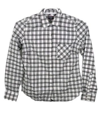 NWT Untuckit Women’s White Marina Plaid Long Sleeve In Sizes 0, 2, 4 & 6 - Image 1