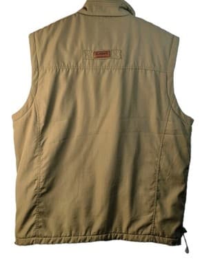 Mens XXL Tan Sleeveless Mesh Lined Best - Thumbnail 7