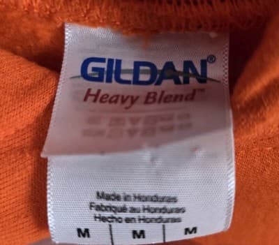 Clemson Tigers Men's Medium Orange Hoodie Sweatshirt * Missing Hoodie String* - Thumbnail 3