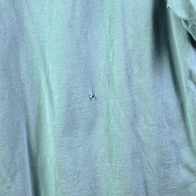 Levi Strauss & Co Men's XXL Teal Short Sleeve T-Shirt * Flawed * - Thumbnail 6