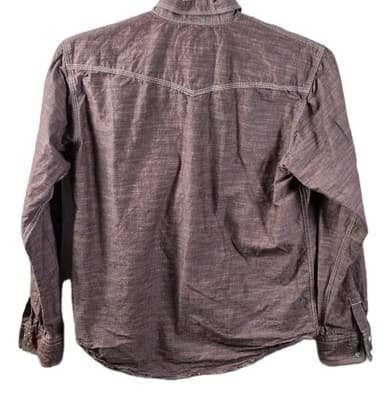 Red River Outfitters Women's XXl Brown Pearl Snaps Long Sleeve Shirt - Thumbnail 6