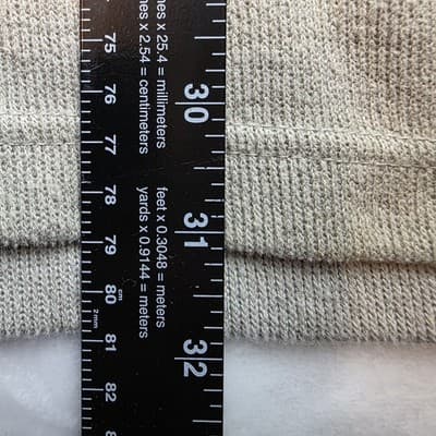 Izod Men's Tan XL V-Neck Sweater - Thumbnail 8