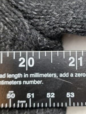 Izod Mens Medium Dark Grey Long Sleeve Pullover - Thumbnail 3