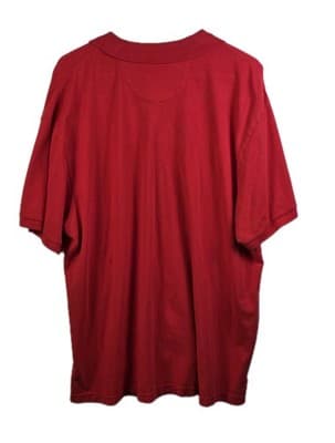 Chaps Men's XXL Red Polo Short Sleeve Golf Shirt - Thumbnail 6