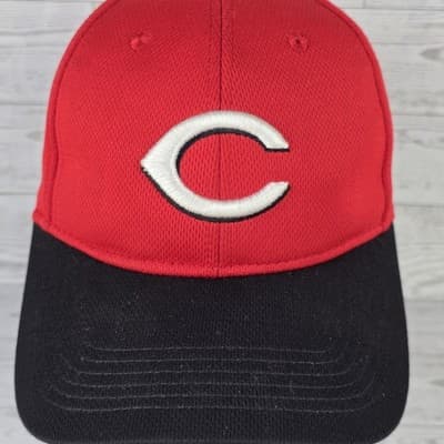 MLB Cincinnati Reds Baseball Cap Red And Black Snap Back Adjustable Cap - Thumbnail 2