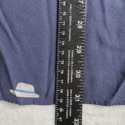 Daniel Cremieux Men's XL Blue St. Bart's Collection Long Sleeve Button Up Shirt - Thumbnail 6