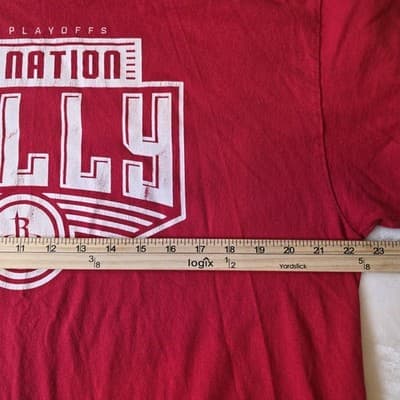 Port Authority Houston Rockets Men's XL Red Rally T-Shirt - Thumbnail 5