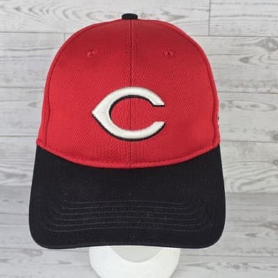 MLB Cincinnati Reds Baseball Cap Red And Black Snap Back Adjustable Cap - Image 1