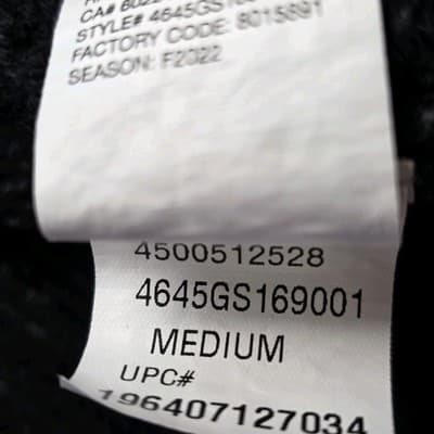 Izod Mens Medium Dark Grey Long Sleeve Pullover - Thumbnail 5