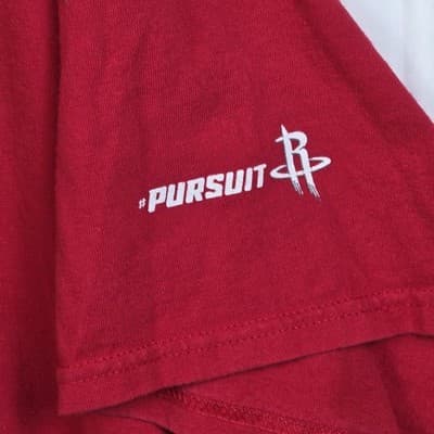 Port Authority Houston Rockets Men's XL Red Rally T-Shirt - Thumbnail 3