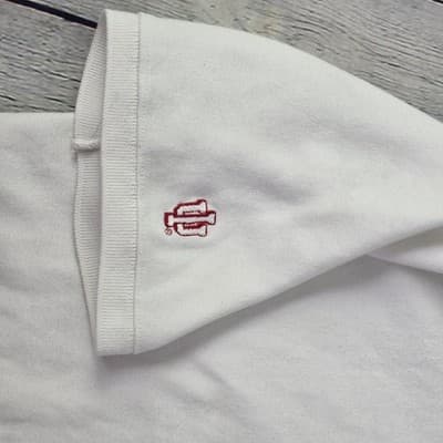 Indiana Hoosiers Men's Large White S/S Polo Shirt - Thumbnail 8