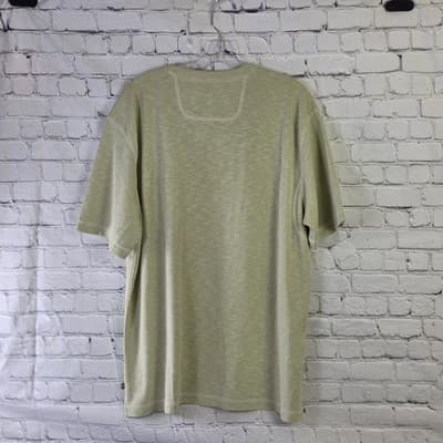 Tommy Bahama Men’s Large Green Island Shirt - Thumbnail 4