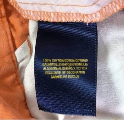 Polo Ralph Lauren Boys Size 12 Orange Shorts - Thumbnail 3
