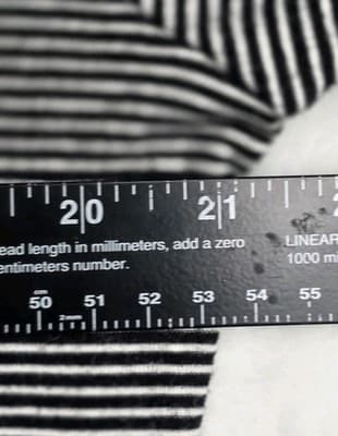 Lauren Ralph Lauren Women's XL Black & White Stripe Pajama Shirt - Thumbnail 5