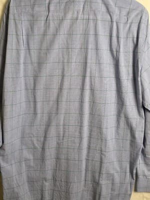 Daniel Cremieux Classics Men's Medium Madras Grey Button Down Long Sleeve Shirt - Thumbnail 6
