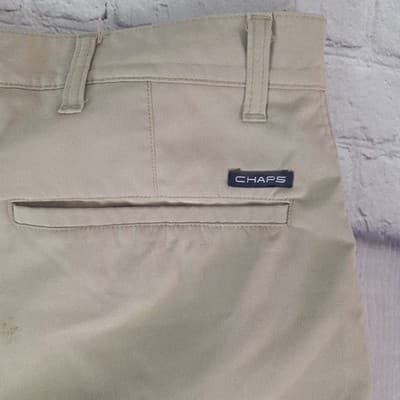 Chaps Men's 40 Tan Cargo Stretch Performance Golf Shorts - Thumbnail 11