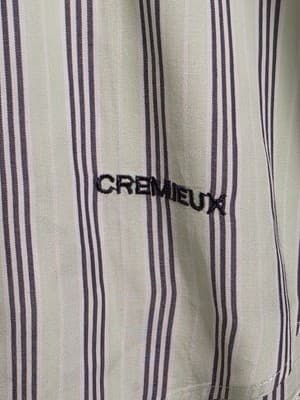 Daniel Cremieux Men's L Green Strip Long Sleeve Button Up Shirt - Thumbnail 3