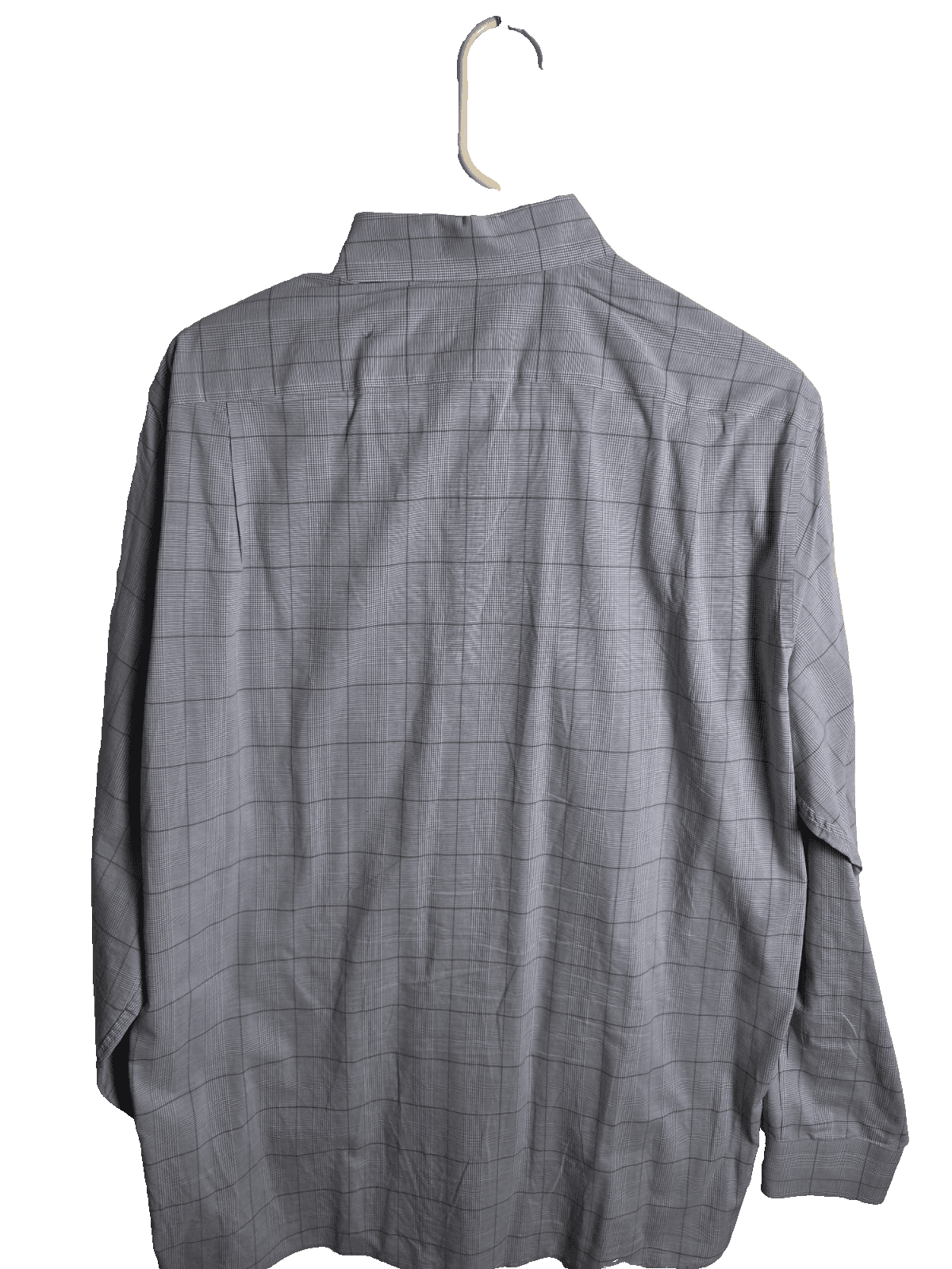 Daniel Cremieux Classics Men's Medium Madras Grey Button Down Long Sleeve Shirt - Thumbnail 7