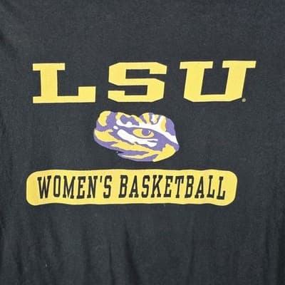 LSU Tigers Women’s Small Black Long Sleeve T-shirt - Thumbnail 3