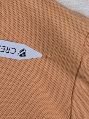 Daniel Cremieux Men's Large Orange Golf Shirt - Thumbnail 4
