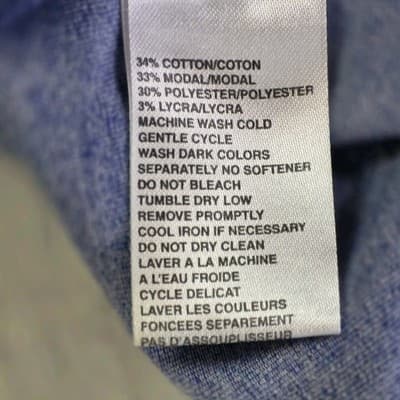 Tommy Bahama Men’s Large Blue S/S Shirt - Thumbnail 4