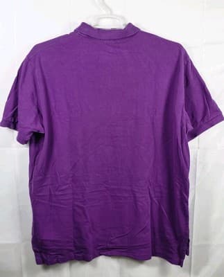 Polo Ralph Lauren Men's XL Purple Short Sleeve Shirt - Thumbnail 7