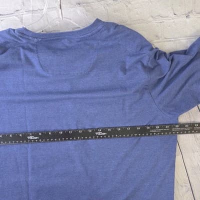 Tommy Bahama Men’s Large Blue S/S Shirt - Thumbnail 5