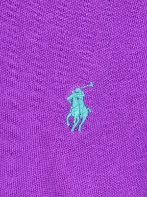 Polo Ralph Lauren Men's XL Purple Short Sleeve Shirt - Thumbnail 4