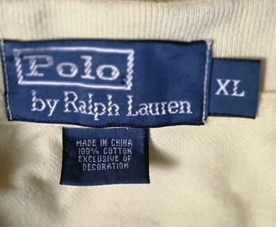 Polo Ralph Lauren Men’s XL Yellow Short Sleeve Shirt - Thumbnail 4
