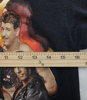 WWE Legends Adult Small Black T-Shirt - Thumbnail 4