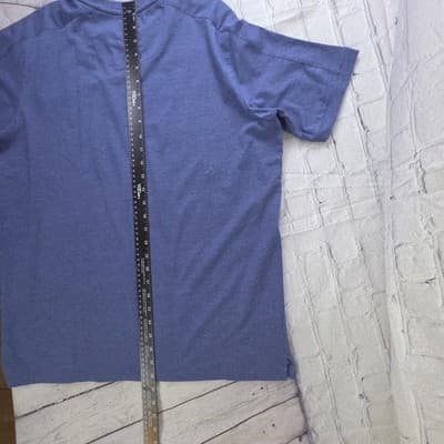 Tommy Bahama Men’s Large Blue S/S Shirt - Thumbnail 8