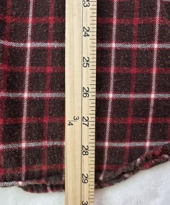 Woorich Men's Large Flannel Plaid Multicolor Long Sleeve Shirt - Thumbnail 8