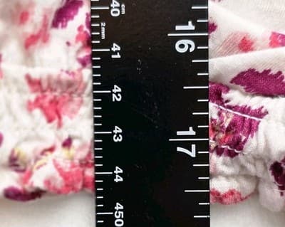 Lucky Brand Women’s Medium Pink White Floral SS Ruched Neck Button Down Top - Thumbnail 7
