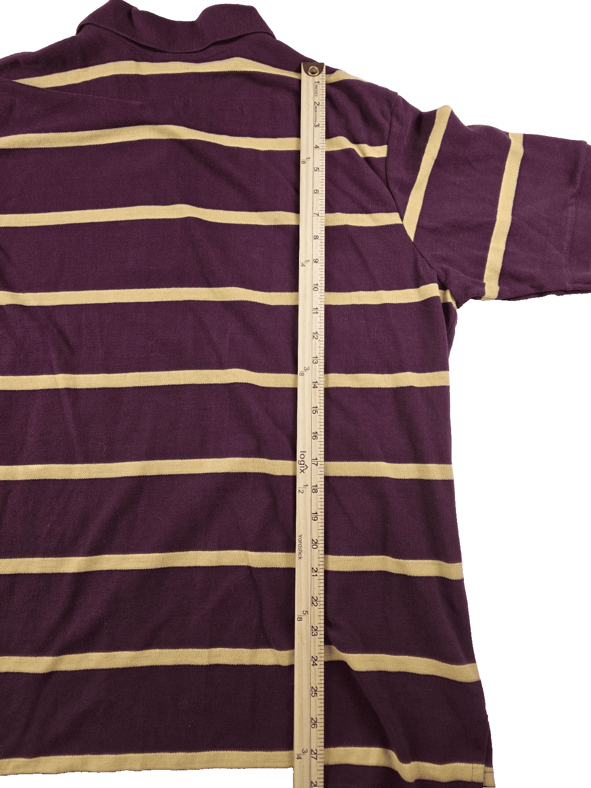 Steve & Barry's Men's XXL Burgundy Short Sleeve Polo Shirt - Thumbnail 3