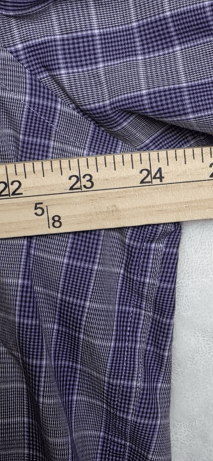 Daniel Cremieux Men's XL Long Sleeve Lavender Shirt - Thumbnail 4