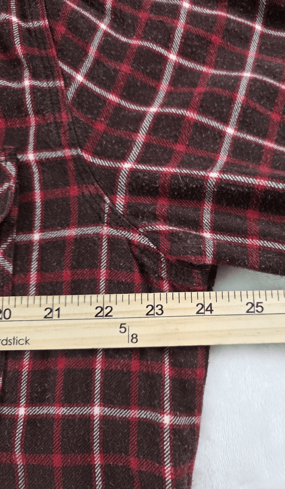 Woorich Men's Large Flannel Plaid Multicolor Long Sleeve Shirt - Thumbnail 5