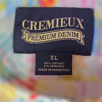 Daniel Cremieux Men's XL Multicolored Paisley Long Sleeve Button Down Shirt - Thumbnail 4