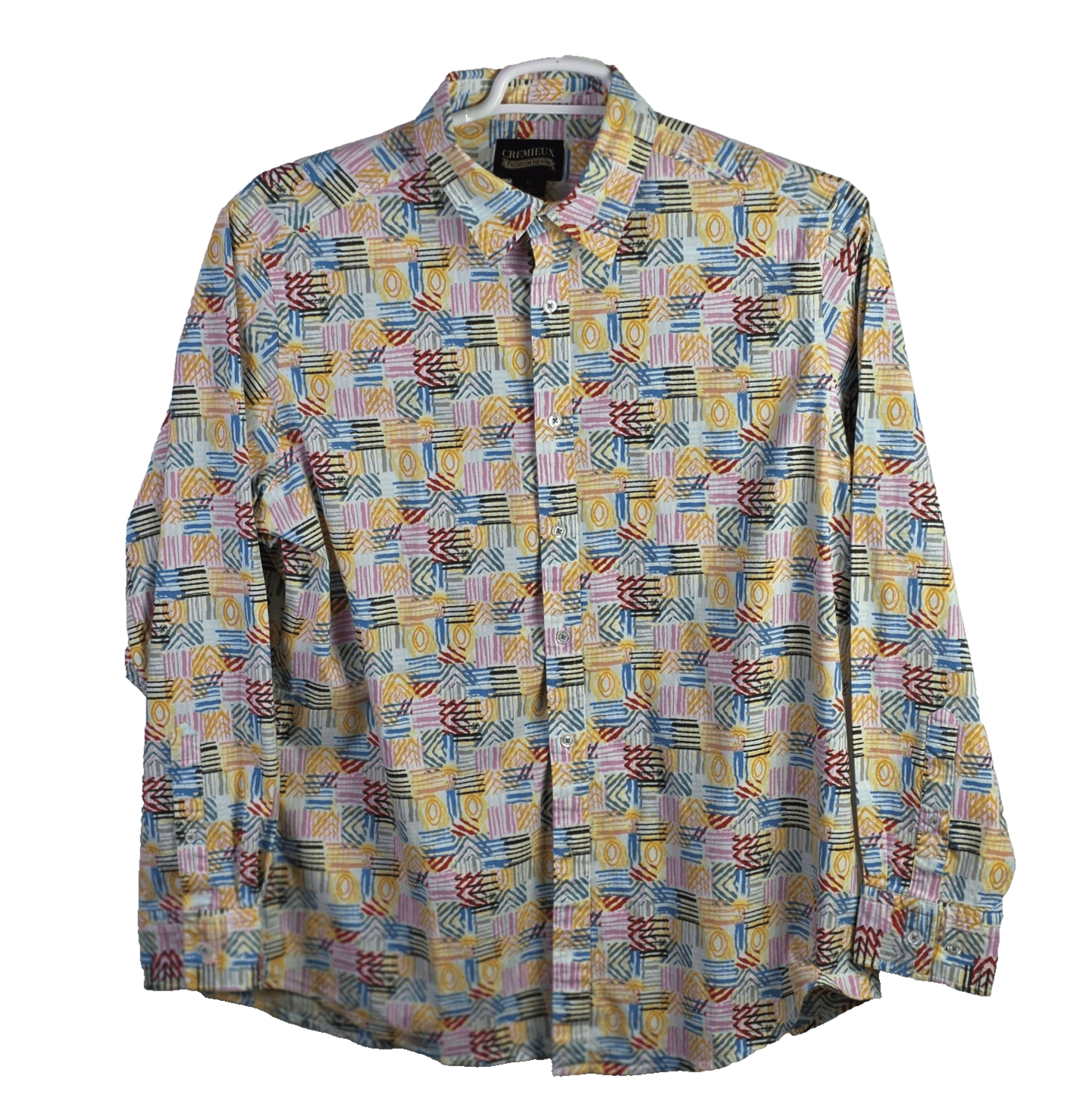 Daniel Cremieux Men's XL Multicolored Paisley Long Sleeve Button Down Shirt - Image 1