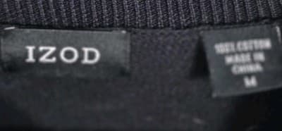 Izod Women's Medium Harlequin Long Sleeve Sweater - Thumbnail 3