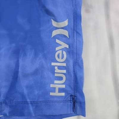 Hurley Men's XL Blue Volley Swim Shorts - Thumbnail 2