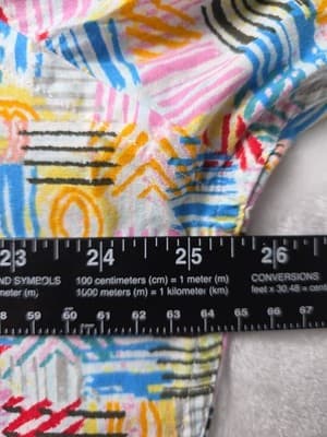 Daniel Cremieux Men's XL Multicolored Paisley Long Sleeve Button Down Shirt - Thumbnail 6