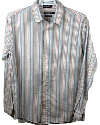 Daniel Cremieux Men’s Large Multicolored Long Sleeve Button Up Shirt - Image 1