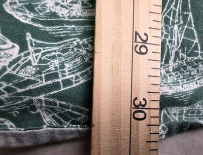 Roundtree & Yorke Men's Large Green Boat Designs Short Sleeve Button Up Shirt - Thumbnail 9