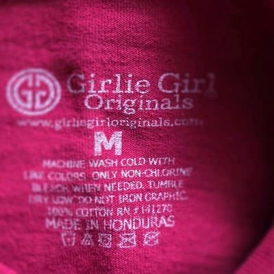 Girlie Girl's Medium Cardinal Red " Waymaker" Long Sleeve T-shirt - Thumbnail 3