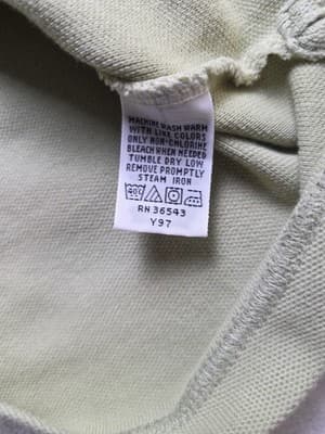 Geoffrey Beene Men’s XL Yellow, Green & Beige Short Sleeve Polo Shirts (3) - Thumbnail 14