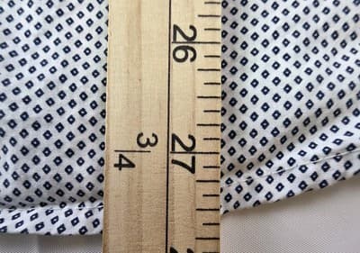 Denim & Flower Men's XL White with Blue Flower Pattern Short Sleeve Shirt - Thumbnail 9
