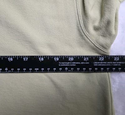 Geoffrey Beene Men’s XL Yellow, Green & Beige Short Sleeve Polo Shirts (3) - Thumbnail 12