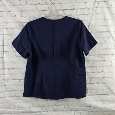 Figs Women's XL Navy Blue Catarina One-Pocket Scrub Top Shirt FW 1000 - Thumbnail 7
