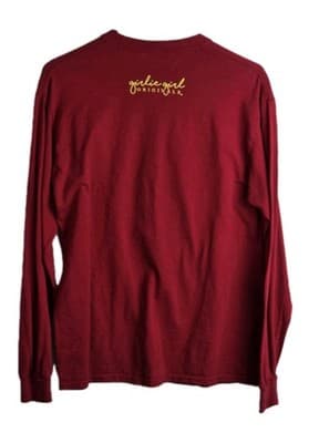 Girlie Girl's Medium Cardinal Red " Waymaker" Long Sleeve T-shirt - Thumbnail 5